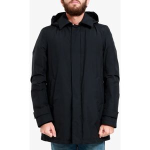 Herno, Mantels, Heren, Zwart, XL, Zwarte Donsjas Gore-Tex®