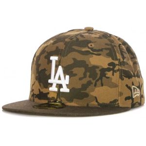 New Era, Accessoires, unisex, Bruin, ONE Size, Camo Team Fitted Pet
