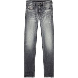 Diesel, Skinny Jeans - 1979 Sleenker Grijs, Heren, Maat:W32 L30