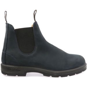 Blundstone, 1940 Navy Nubuck Stijl Blauw, Heren, Maat:45 EU