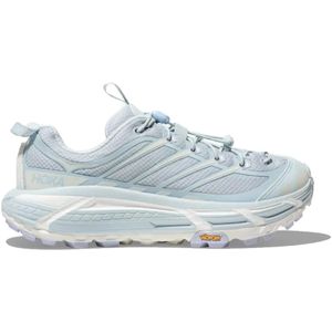 Hoka One One, Schoenen, unisex, Blauw, 44 1/2 EU, Mafate Three 2 Illusion Cloudless Trail Running