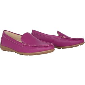 Gabor, Schoenen, Dames, Paars, 44 EU, Paarse dames loafer met uitneembaar voetbed