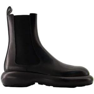 Jil Sander, Leather boots Zwart, Dames, Maat:40 EU