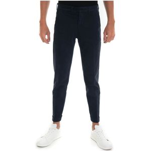 Fay, Chino`s Blauw, Heren, Maat:W35