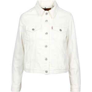 Levi's, Denim Jack Wit, Dames, Maat:XS