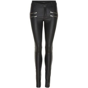 Btfcph, Stretch Jeans met Ritszakken Skins 10642-New Black Zwart, Dames, Maat:2XL