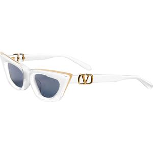 Valentino, Goldcut i - wit / geelgoud Wit, Dames, Maat:ONE Size