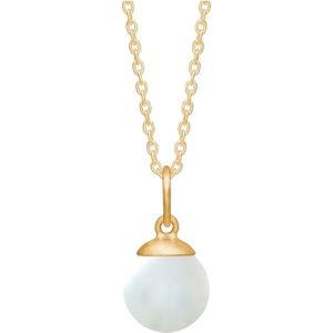 Frk. Lisberg, Columbine ketting Pearl Geel, Dames, Maat:S