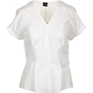 Aspesi, Blouses & Shirts, Dames, Wit, S, Upgrade je garderobe met deze stijlvolle top