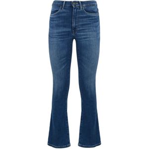Dondup, Boot-cut Jeans Blauw, Dames, Maat:W25