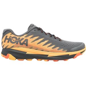 Hoka One One, Oranje Mesh Sneakers Abstract Patroon Veelkleurig, Heren, Maat:44 EU