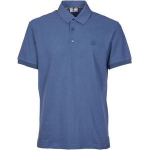 Etro, Tops, Heren, Blauw, XL, Katoen, Polo Shirts