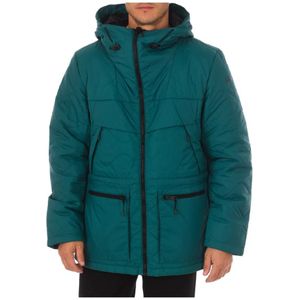 Napapijri, Jassen, Heren, Groen, L, Polyester, Winterjassen