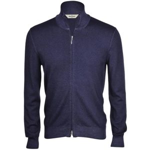 Gran Sasso, Sweatshirts & Hoodies, Heren, Blauw, XL, Truien