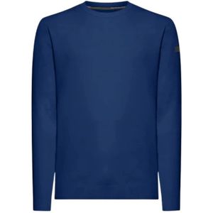 Rrd, Truien, Heren, Blauw, XL, Technische ronde hals shirt