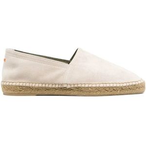 Castañer, Grijze Suède Espadrille voor Heren Grijs, Heren, Maat:41 EU