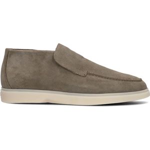 Mason Garments, Schoenen, Heren, Groen, 41 EU, Suède, Groene Suède Loafer Mid Stijl