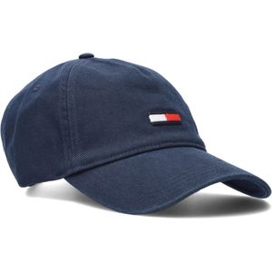 Tommy Hilfiger, Accessoires, Heren, Blauw, ONE Size, Denim, Donkerblauwe Flag Denim Pet