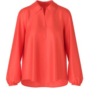 Marc Cain, Blouses & Shirts, Dames, Rood, S, Rode Stijlvolle Jurk
