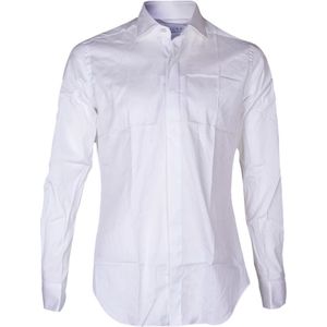 Xacus, Overhemden, Heren, Wit, 3Xl, Katoen, Op maat gemaakt Oxford katoenen overhemd