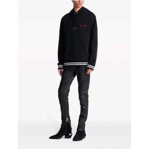 Balmain, Sweatshirts & Hoodies, Heren, Zwart, M, Iconische Hoodie