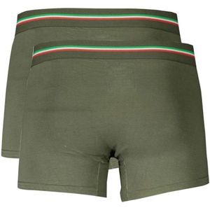 Aeronautica Militare, Ondergoed, Heren, Groen, M, Katoen, Groene Katoenen Boxershorts met Logo