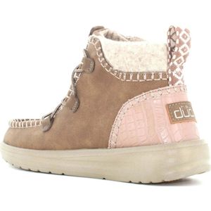 Hey Dude, Schoenen, Dames, Bruin, 37 EU, Eloise Enkellaarzen