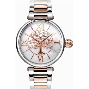 Thomas Sabo, Karma Dameshorloge Rosé Zilver Wit Veelkleurig, Dames, Maat:ONE Size