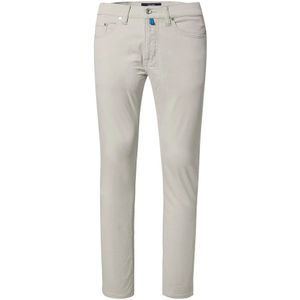 Pierre Cardin, Beige Jeans met 5-Pocket Model Beige, Heren, Maat:W42 L32