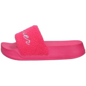 Blauer, Eco-Leren Platte Sandalen voor Tieners Roze, Dames, Maat:38 EU