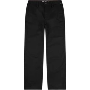 Vans, Wijde Chino Broek Zwart, Heren, Maat:W31