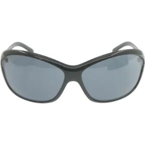 Prada Vintage, Pre-owned Plastic sunglasses Zwart, Dames, Maat:ONE Size