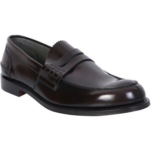 Church's, Schoenen, Heren, Bruin, 41 EU, Leer, Bruine Leren Loafers voor Heren