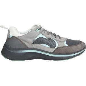 PS By Paul Smith, Schoenen, Heren, Grijs, 43 EU, Nylon, Grijze Suede Ajax Trainers