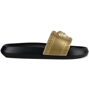 Versace, Medusa Flip-Flops Geel, Heren, Maat:41 EU