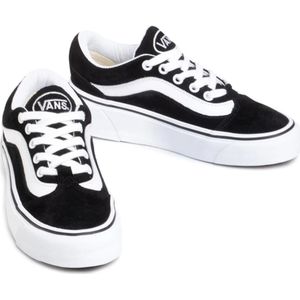 Vans, Schoenen, Dames, Zwart, 38 EU, Suède, Zwarte Casual Dames Sneakers an Suède