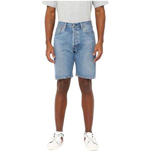 Levi's, Korte broeken, Heren, Blauw, W30, Denim, Denim Shorts