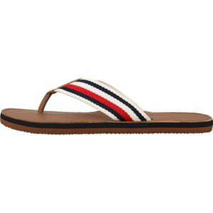 Tommy Hilfiger, Flip Flops Bruin, Heren, Maat:44 EU