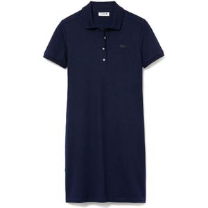 Lacoste, Kleedjes, Dames, Blauw, 3Xl, Short Kleedjes