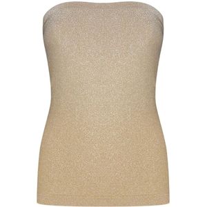 Wolford, Tops, Dames, Geel, S, Wol, Mouwloze Fading Shine Top