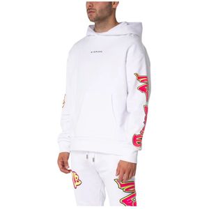 My Brand, Sweatshirts & Hoodies, Heren, Wit, L, Katoen, Neon Capsule Hoodie in Wit