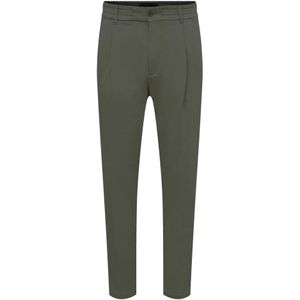 Drykorn, Broeken, Heren, Groen, W34 L34, Katoen, Heren Stretch Groene Chino Broek