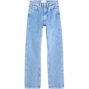 Calvin Klein, Jeans, Dames, Blauw, W26, Trendy Kinder Jeans