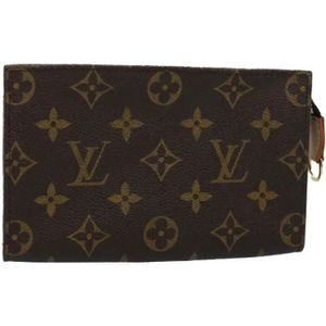 Louis Vuitton Vintage, Tweedehands Canvas Louis Vuitton tassen Bruin, Dames, Maat:ONE Size