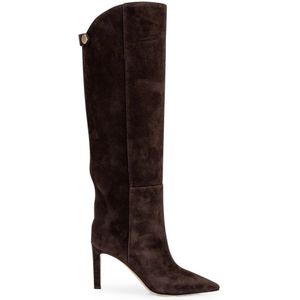 Jimmy Choo, Alizze KB 85 SUE Laarzen Bruin, Dames, Maat:37 1/2 EU