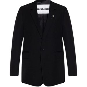 Jil Sander, Blazer Zwart, Heren, Maat:L