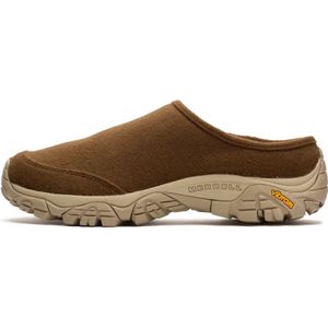 Merrell, Schoenen, Dames, Beige, 37 1/2 EU, Wol, Wollen Slide Sandaal voor Vrouwen