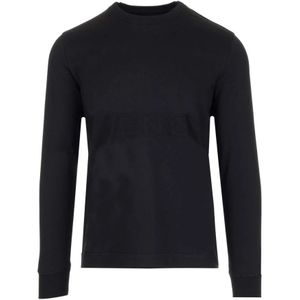 Givenchy, Zwart Slim Fit T-Shirt van Katoen Zwart, Heren, Maat:S