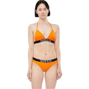 Calvin Klein, Badkleding, Dames, Oranje, S, Bikinis