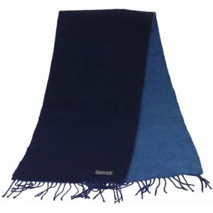 Dior Vintage, Pre-owned, Dames, Blauw, ONE Size, Wol, Pre-owned Cashmere scarves